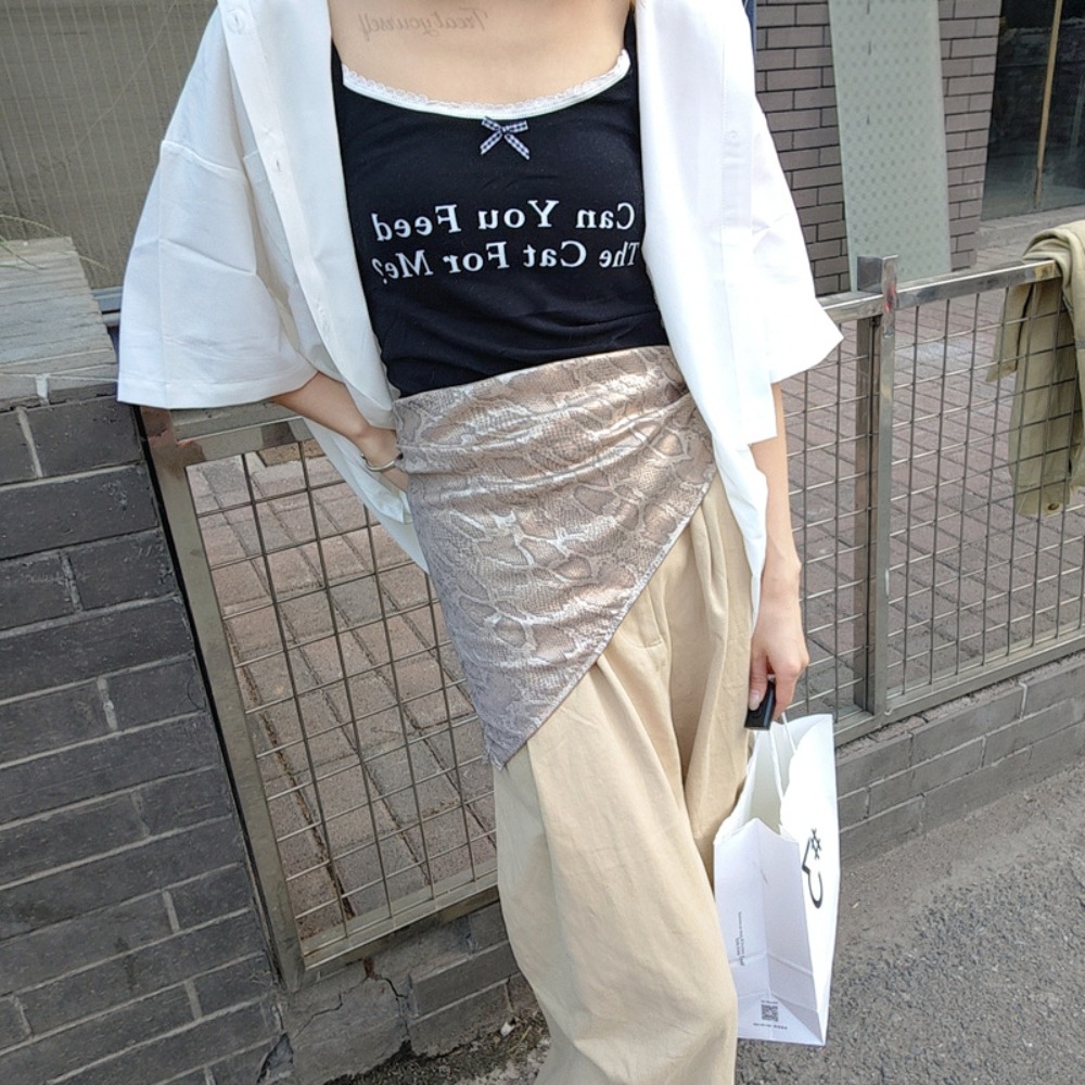 Headwear Y2K Snake Print Hair  - Street Fashion Types 评论和价格