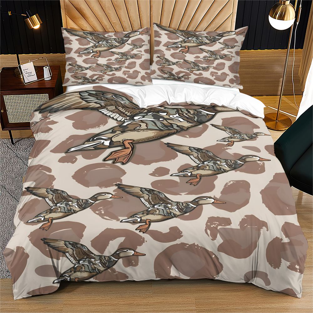 Flying Duck Duvet Cover Set Ca - Camo Pattern Set 评论和价格