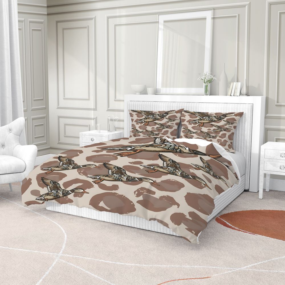 Flying Duck Duvet Cover Set Ca - Camo Pattern Set 评论和价格