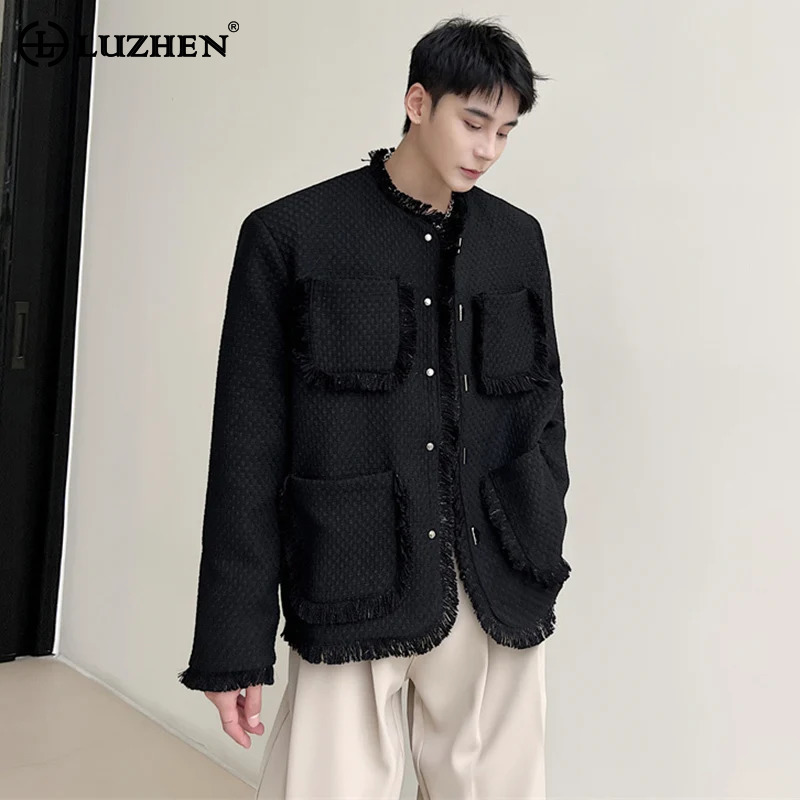 LUZHEN Original Pockets Elegan - Street Fashion Reviews 评论和价格
