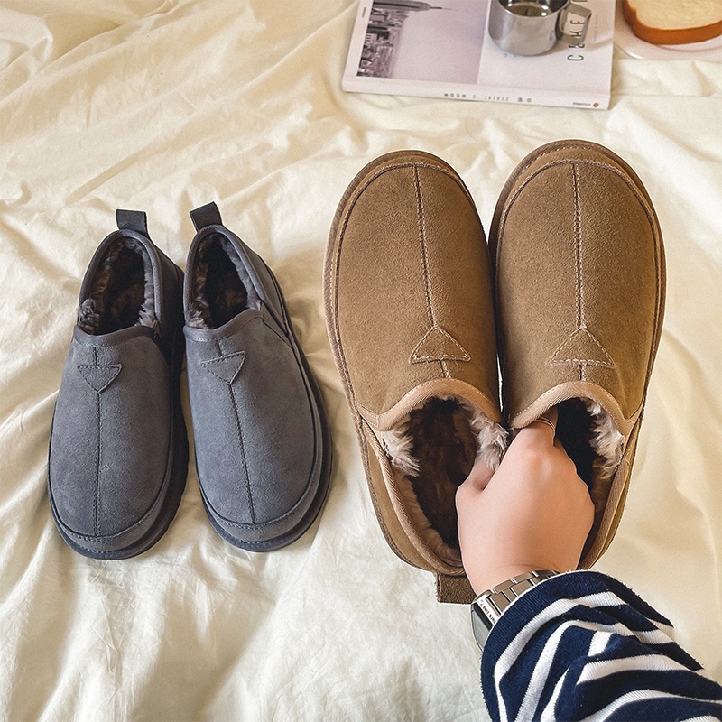 Winter Women Men Genuine Cow L - Street Fashion Lady 评论和价格