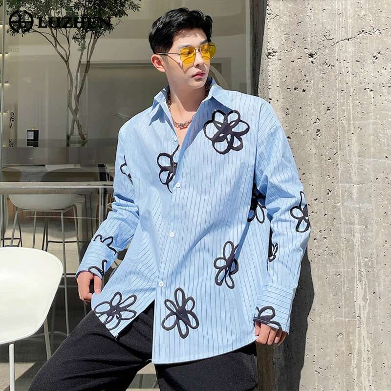 LUZHEN Trendy Original Printed - Street Fashion Reviews 评论和价格