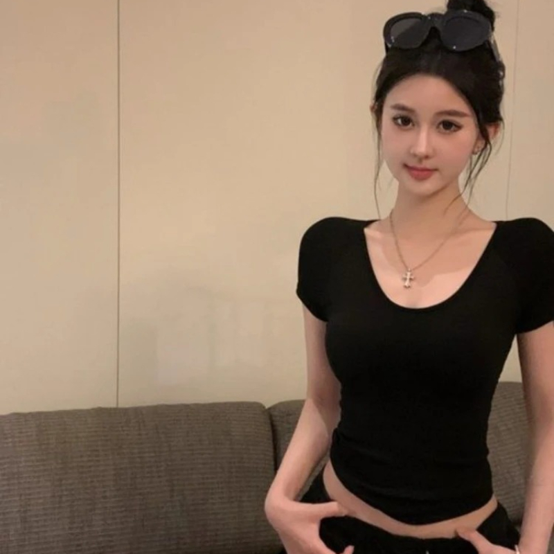 Short Sleeve T Shirt for Women - Street Fashion Reviews 评论和价格