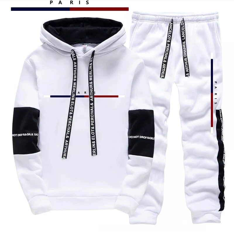Paris Fashion Printed Men's Se - Street Fashion Trends 评论和价格